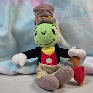 Walt Disney World Jiminy Cricket Bean Bag Toy - New